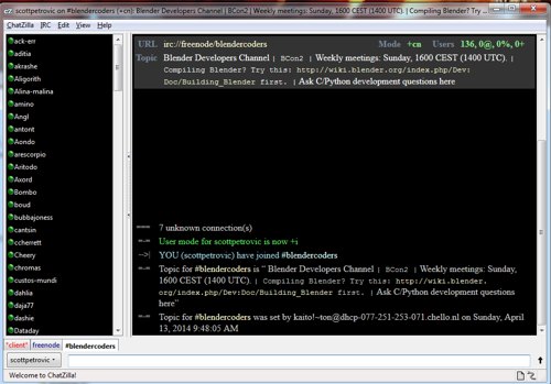 blender-irc